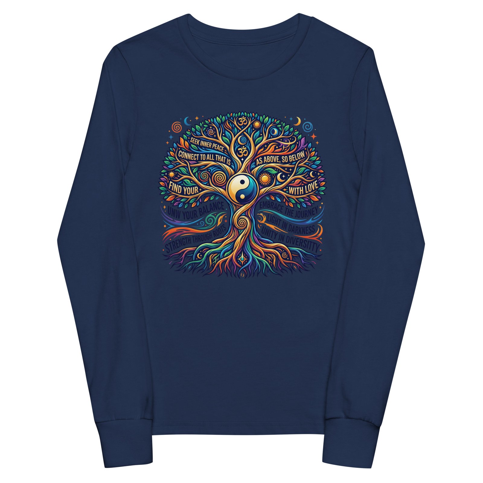 Youth long sleeve tee - Image 4