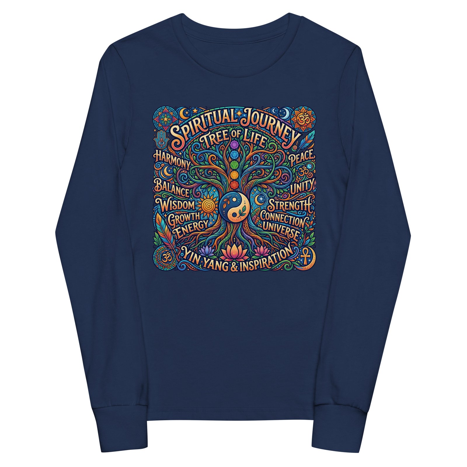 Youth long sleeve tee - Image 4