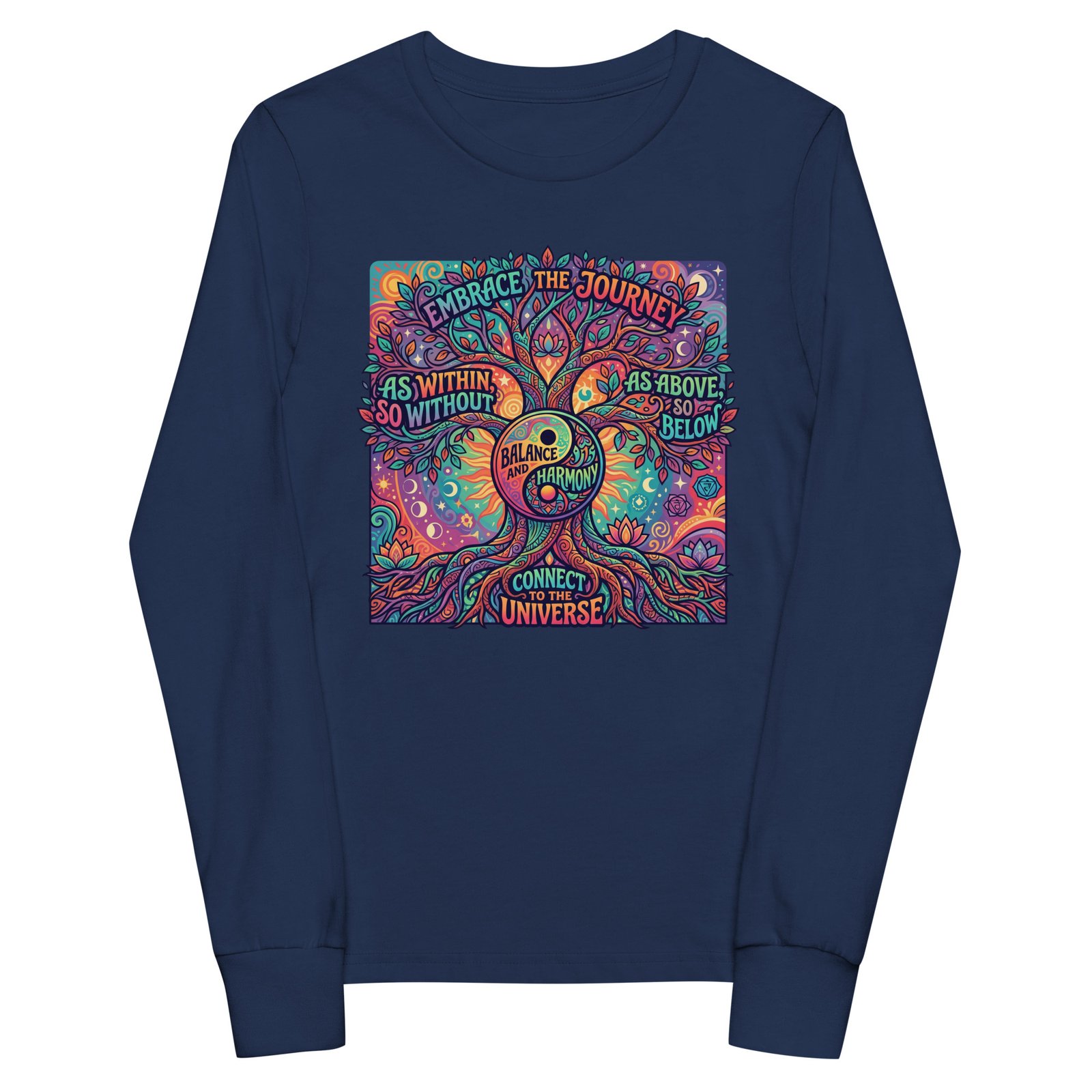 Youth long sleeve tee - Image 4