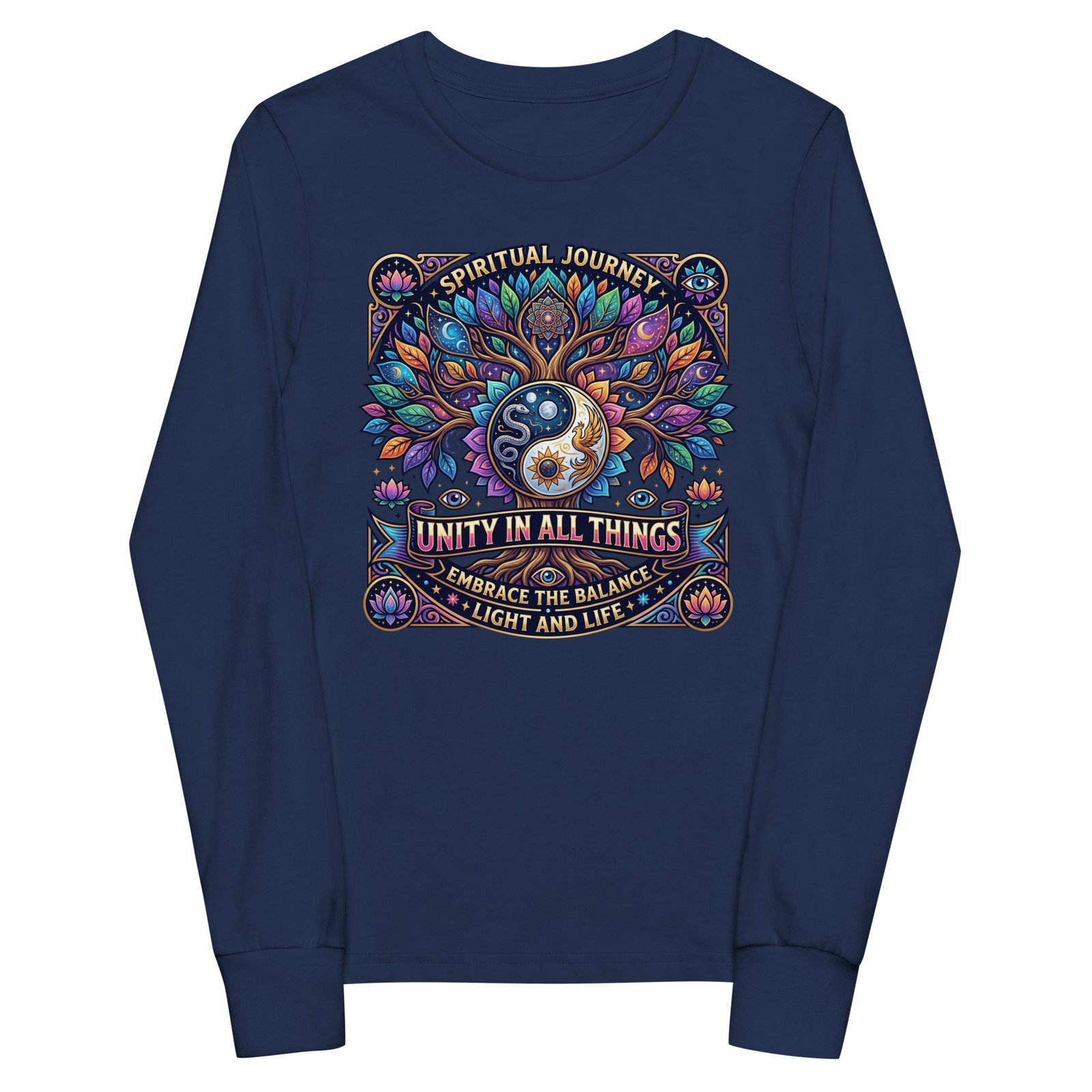 Youth long sleeve tee - Image 4