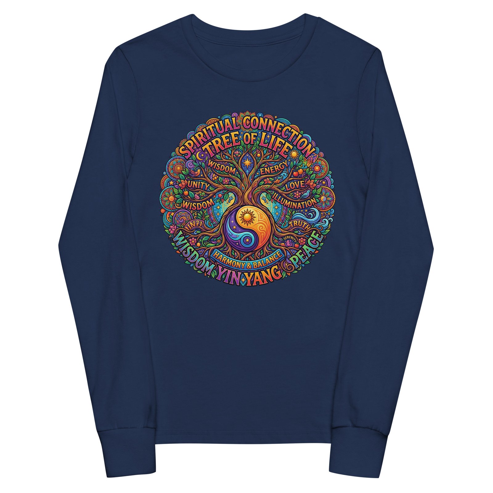 Youth long sleeve tee - Image 4