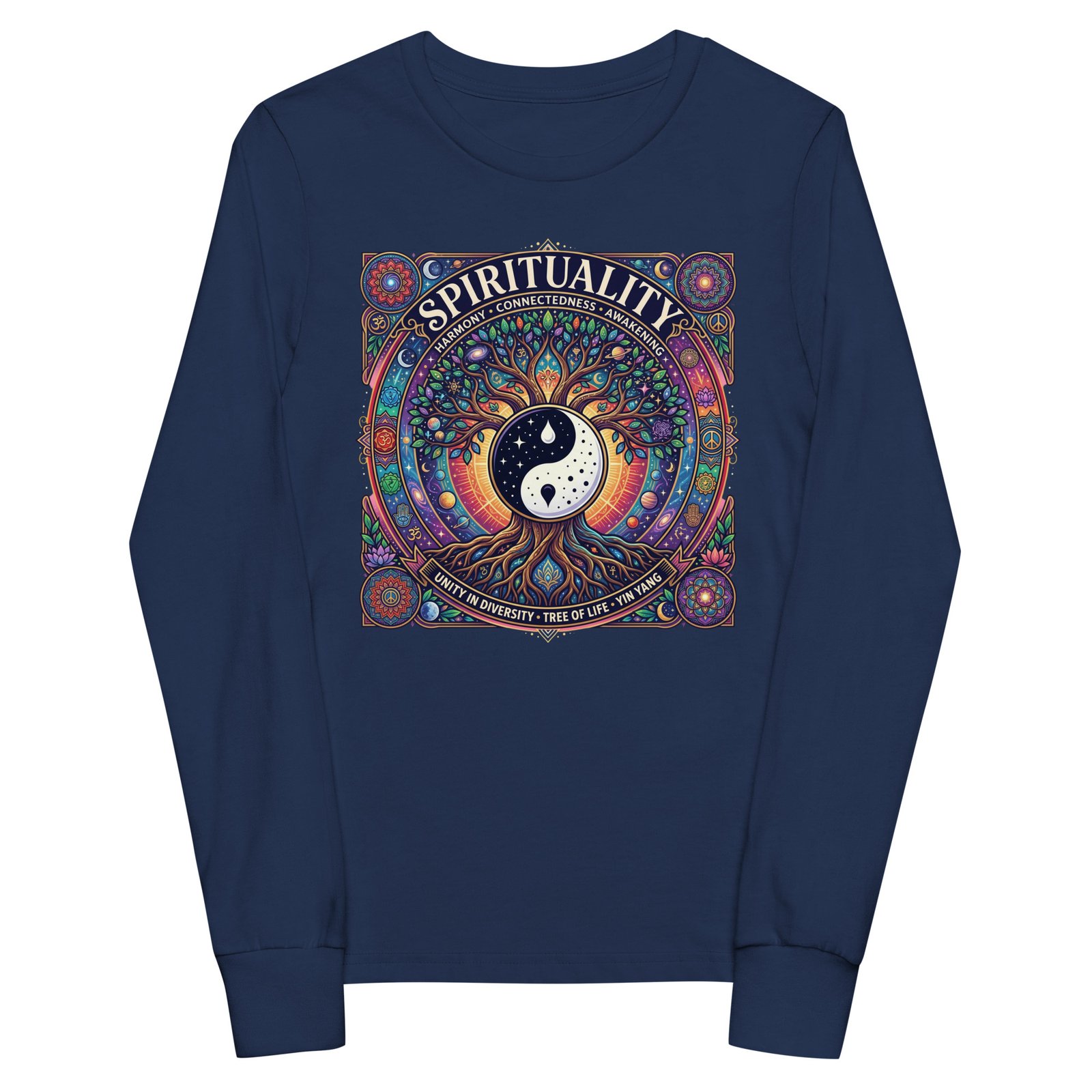 Youth long sleeve tee - Image 4