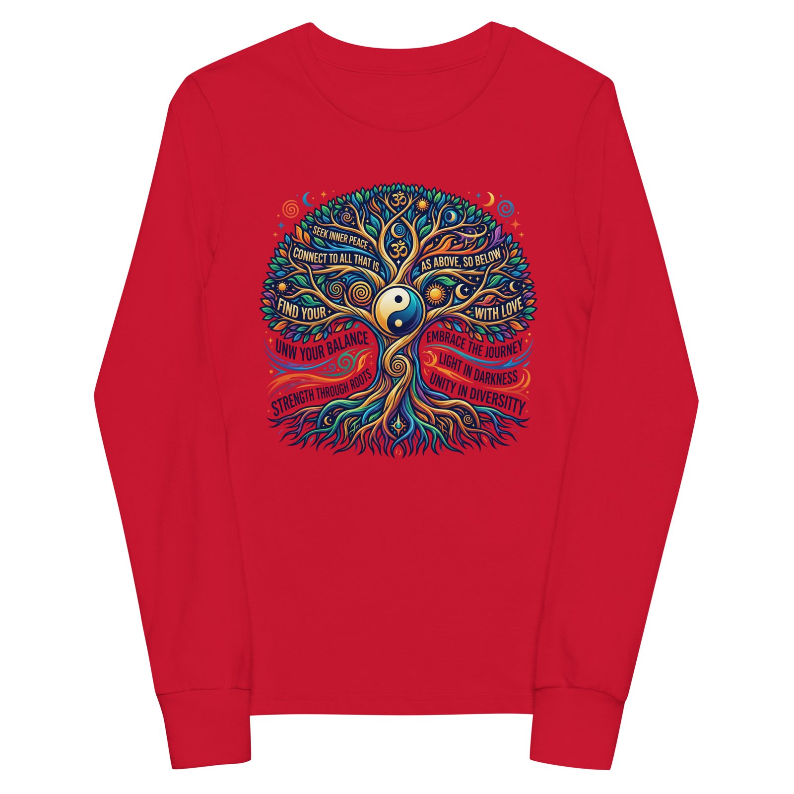Youth long sleeve tee - Image 5