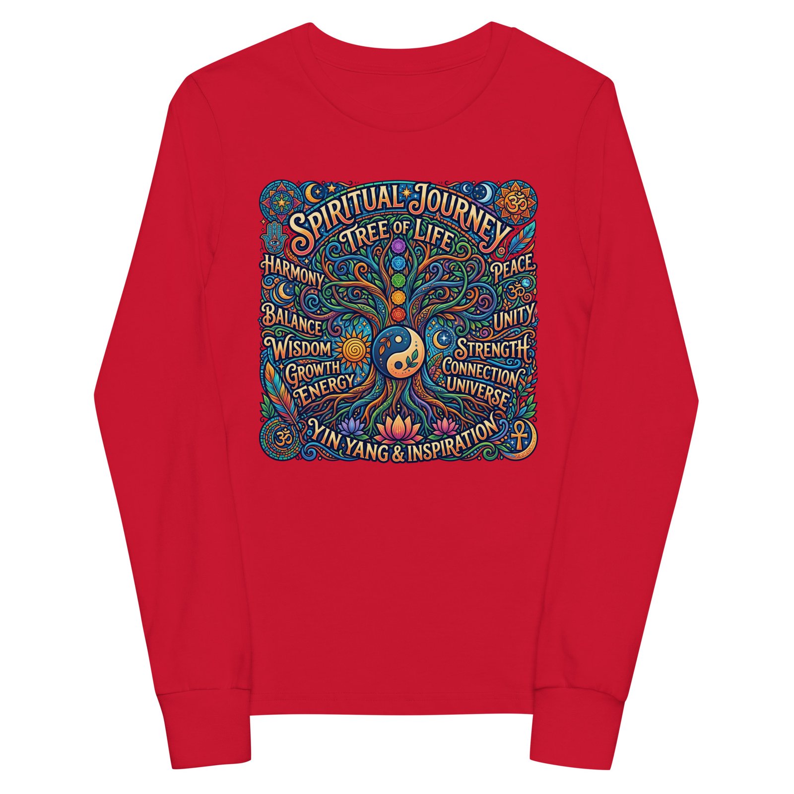 Youth long sleeve tee - Image 5