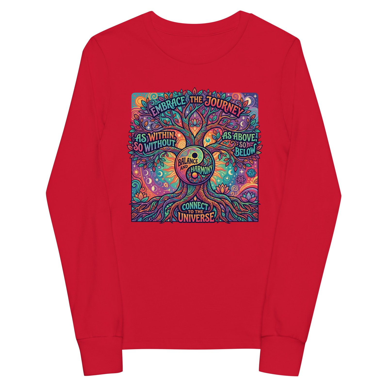 Youth long sleeve tee - Image 5