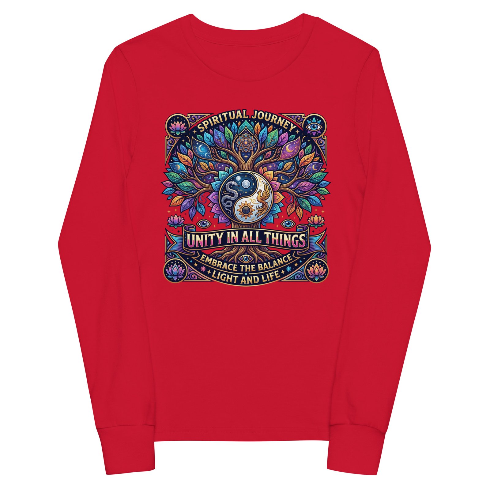 Youth long sleeve tee - Image 5