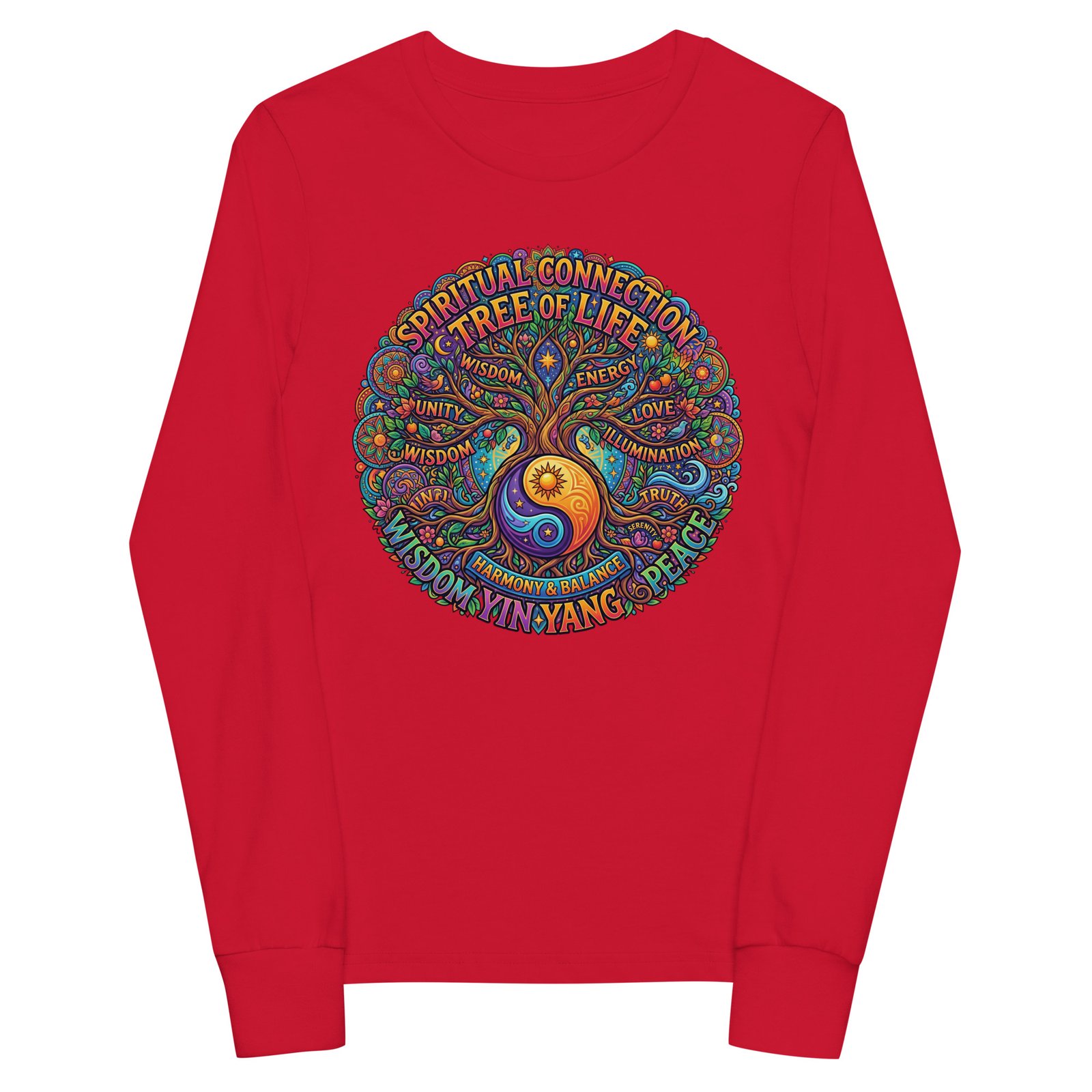 Youth long sleeve tee - Image 5