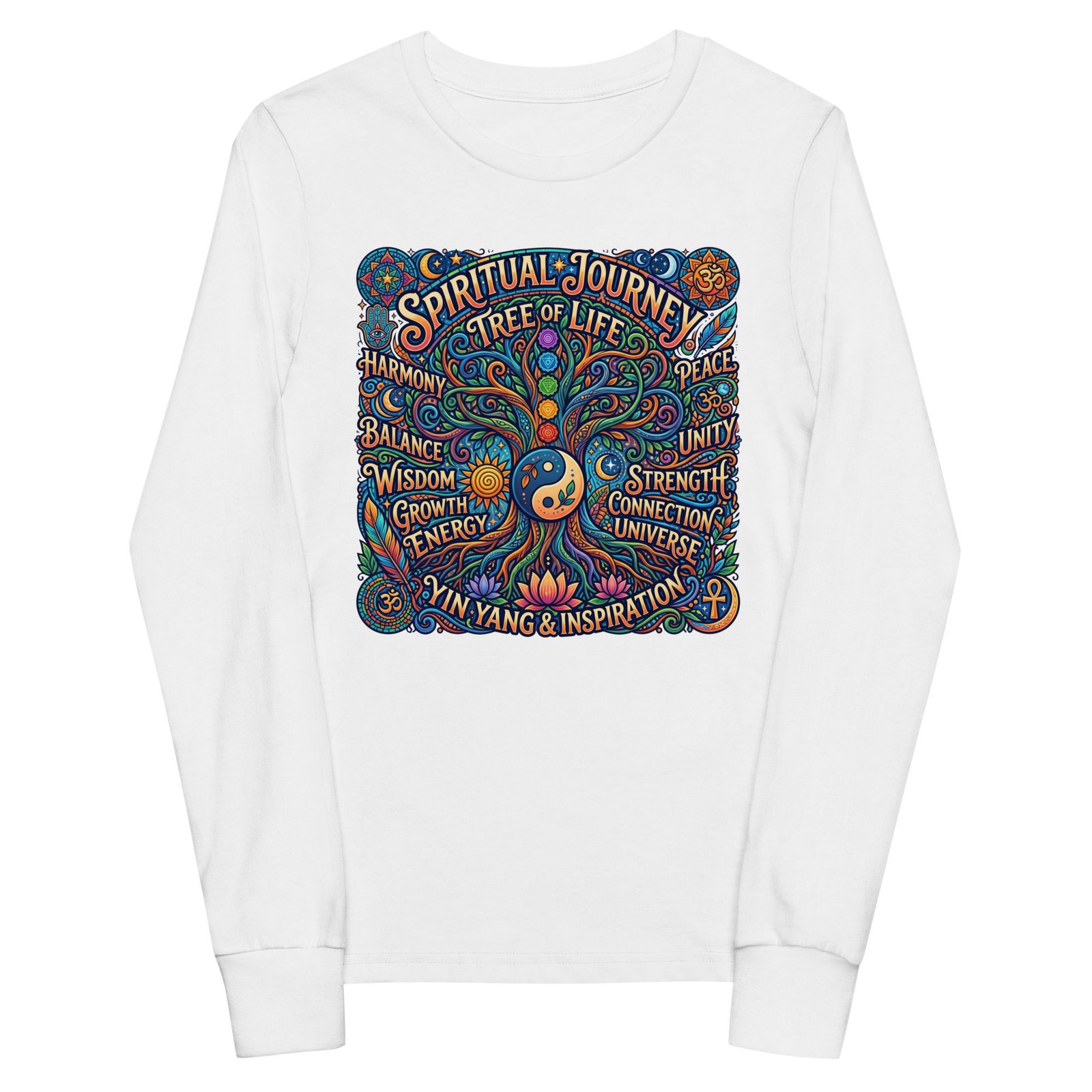 Youth long sleeve tee - Image 6