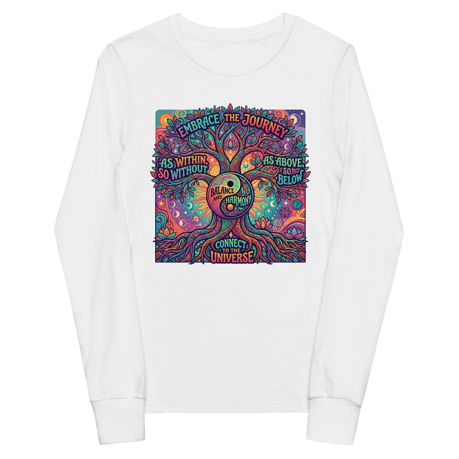 Youth long sleeve tee - Image 6