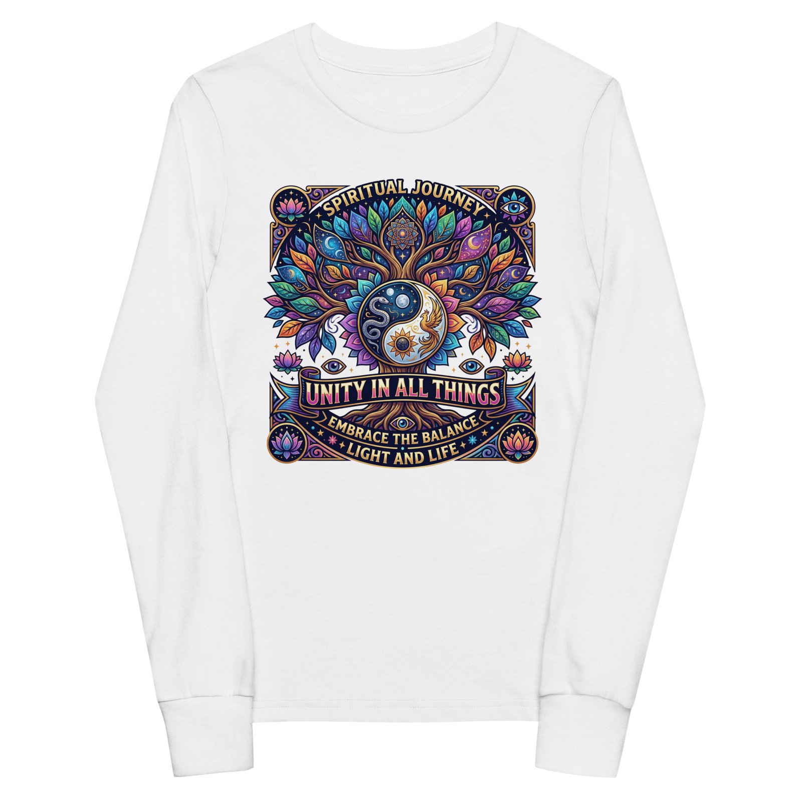 Youth long sleeve tee - Image 6
